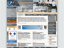 Tablet Screenshot of newbalkan.com